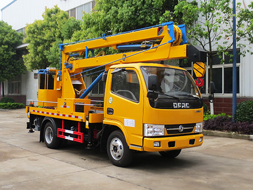 東風(fēng)單排12米高空作業(yè)車（國五藍牌）