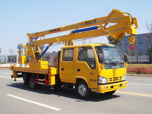 慶鈴18米折臂高空作業(yè)車(國(guó)五)