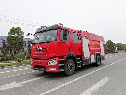 江特牌JDF5192GXFPM80/C6型泡沫消防車