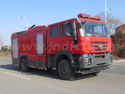 ?江特牌JDF5200GXFPM80/C6型泡沫消防車(chē)