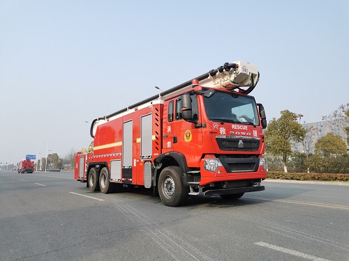 江特牌JDF5330JXFJP32型舉高噴射消防車