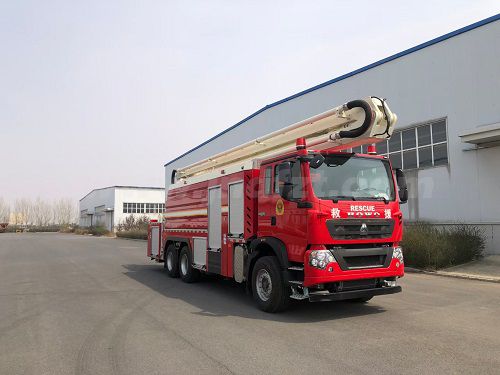 江特牌JDF5330JXFJP25型舉高噴射消防車(chē)