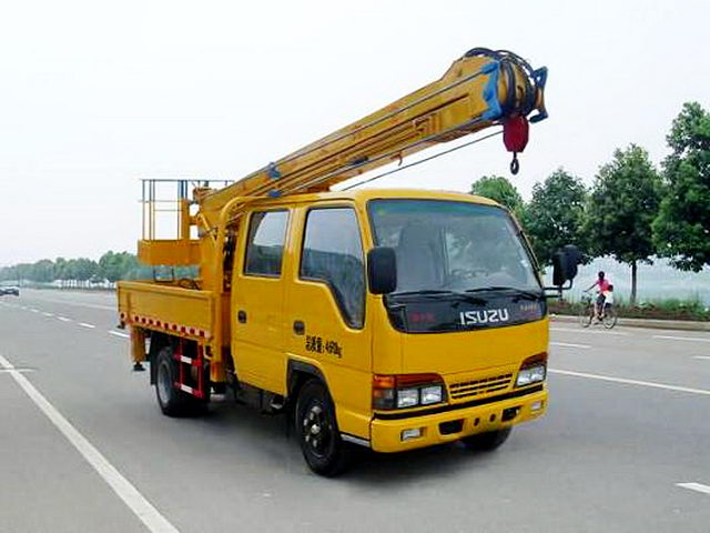 慶鈴國四12-13.5米高空作業(yè)車（72KW）