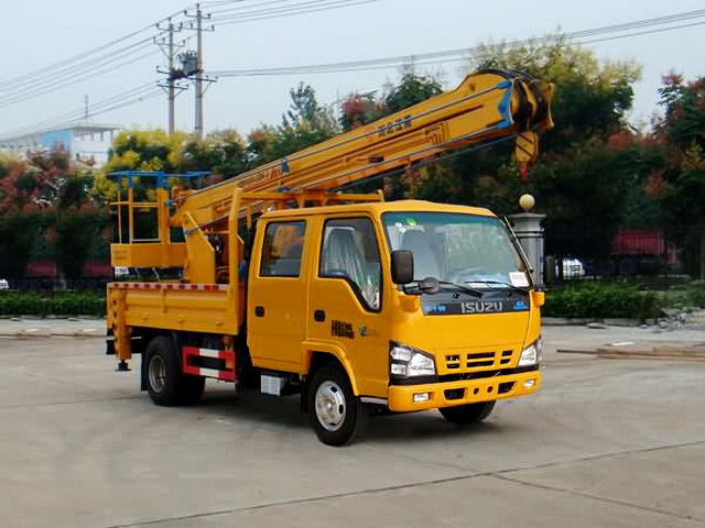 慶鈴國四12-13.5米高空作業(yè)車（88KW）