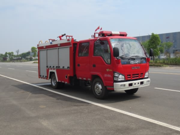 慶鈴2噸水罐消防車（國(guó)五）